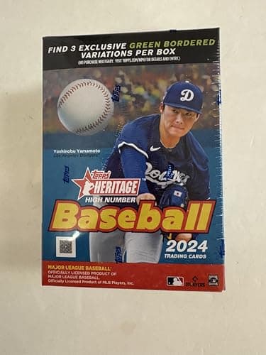 2024 TOPPS HERITAGE HIGH NUMBER BASEBALL BLASTER BOX