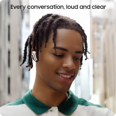 SAMSUNG Galaxy Buds 3 FE (2025) + Galaxy SmartTag2, True Wireless Bluetooth Earbuds, Active Noise Cancellation, Powerful Sound, Clear Calls, Long Lasting Battery, Black [US Version, 2 Year Warranty] - Image 6