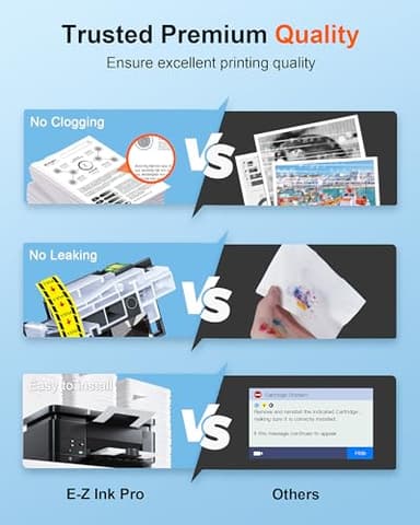 E-Z Ink Pro LC203XL Compatible Ink Cartridge Replacement for Brother LC203 XL LC201 to Use with MFC-4320DW MFC-J4420DW MFC-J4620DW MFC-J460DW MFC-J480DW MFC-J485DW MFC-J5520DW J5620DW (Black, 3 Pack) - Image 5