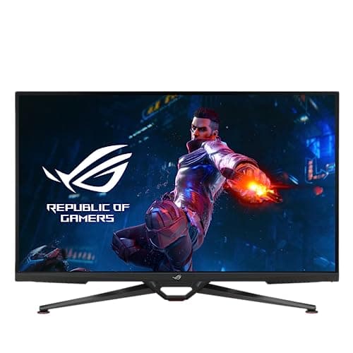 ASUS ROG Swift 38” 4K HDMI 2.1 HDR DSC Gaming Monitor (PG38UQ) - UHD (3840 x 2160), 144Hz, 1ms, Fast IPS, G-SYNC Compatible, Speakers, FreeSync Premium Pro, DisplayPort, DisplayHDR600, 98% DCI-P3 - Image 1