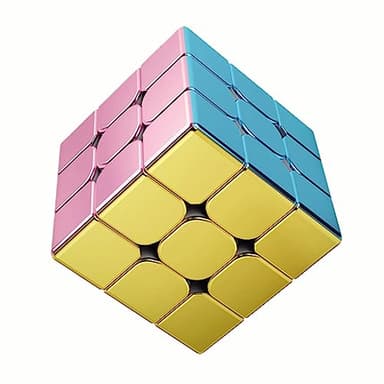 HELLOCUBE Cyclone Boys 3x3 Speed Cube Macaron Magnetic Stickerless Reflective Mirror - Image 1