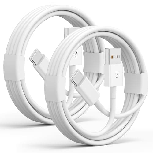 Car Carplay Cable for iPhone 17 Pro Max/Air/16/15 Pro Max/Plus/16e Cables,2Pack USB A to USB C for iPhone USB C Cord,USB C Cable for iPad Pro/iPad Air Android Charger Cord Type-C Charging Cable 3FT - Image 1