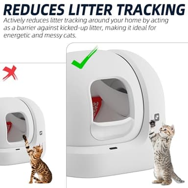 (2-Pack) Calvana Litter Barrier - Mess Prevention Accessory - Image 4