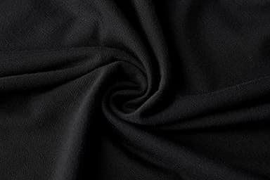 Black Crop Tops for Women Cotton Ladies Athletic Clothing Cute Activewear Gym Shirts Long Sleeve Sexy Workout Yoga Tops for Women Small - Image 6