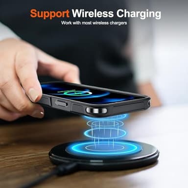 ZQLPLZR Magnetic for Galaxy S24 Case,[Compatible with MagSafe] [Military Grade Drop Protection] Heavy Duty Shockproof Phone Case for Samsung Galaxy S24 5G (6.2") 2024,Vintage Eiffel Tower Rose Flower - Image 3