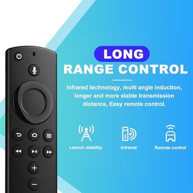 Replacement Remote for Smart TVs 3rd Gen - Vioce Control Not for Insignia/Pioneer, Remote Replacement for Stick (2nd Gen/4K/Lite/2020 Release), Cube(1st Gen/2nd Gen) - Image 5