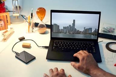 WD 2TB My Passport, Portable External Hard Drive, Black, backup software with defense against ransomware, and password protection, USB 3.1/USB 3.0 compatible - WDBYVG0020BBK-WESN - Image 7