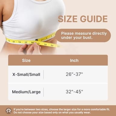 Posture Corrector for Women and Men: Improve Posture Correct Hunchback Slouching Invisible Under Clothes - Adjustable Lightweight Upper Back Brace for Neck Shoulder & Upper Back Pain Relief (XS/S Under Bust 26"-37") - Image 6