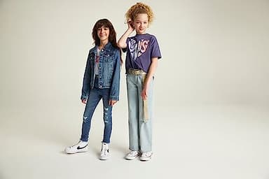 Levi's Girl's Denim Trucker Jacket, Bristol, 6 - Image 12