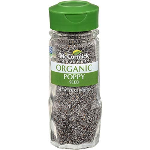 McCormick Gourmet Organic Poppy Seed, 2.12 Oz - Image 1