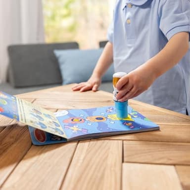 Melissa & Doug Sticker Wow!™ 24-Page Activity Pad and Sticker Stamper, 300 Stickers, Arts and Crafts Fidget Toy Collectible Character – Astronaut - for Kids Ages 3+ - FSC Certified - Image 3