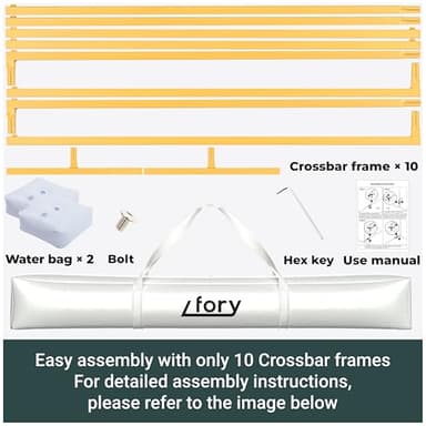 Lfory Square Balloon Arch Stand, 6.6x6.6 FT Metal Backdrop Frame Gold, Arcos Para Decoracion De Fiestas, Square Backdrop Stand for Birthday Party Bridal Shower Photo Background Decoration - Image 3