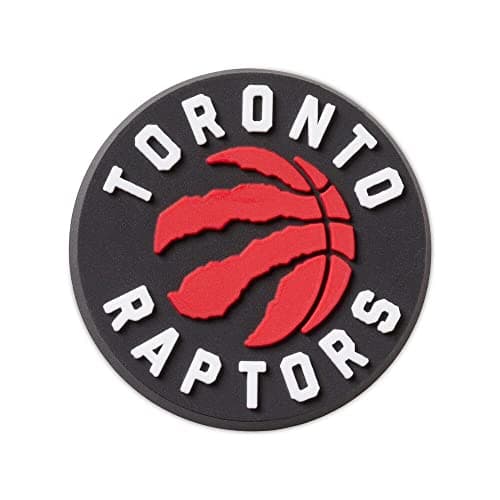 Crocs NBA Shoe Charms | Jibbitz, Toronto Raptors, One Size - Image 1