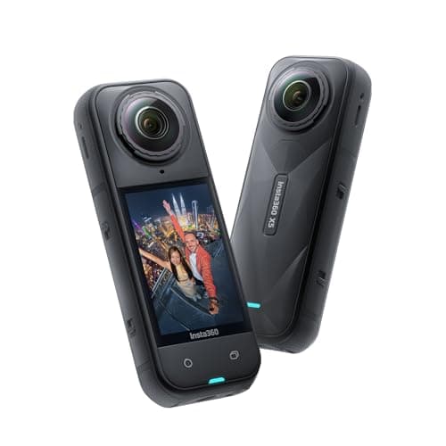 Insta360 X5 - Waterproof 8K 360° Action Camera, Leading Low Light, Invisible Selfie Stick Effect, Rugged and Replaceable Lens, 3-Hour Battery, Built-in Wind Guard, Stabilization, Triple AI Chip Design - Image 1
