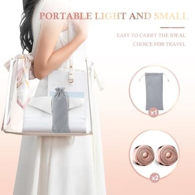 Facial Hair Removal for Women, Portable Lady Shaver, Rechargeable Painless Hair Remover for Face, Upper Lips, Chin, Peach Fuzz - Image 8