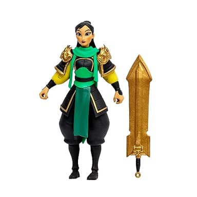 McFarlane Toys - Disney Mirrorverse Mulan 5in Belle (Fractured) 5in and Ariel 7in Action Figure 3pk, Gold Label, Amazon Exclusive - Image 5