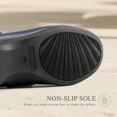 DREAM PAIRS Womens Ballet Mary Jane Flats, Comfortable Business Office Dress Shoes for Women Dressy and Work with Ankle Strap,Size 10,Navy,SDFA2407W - Image 4