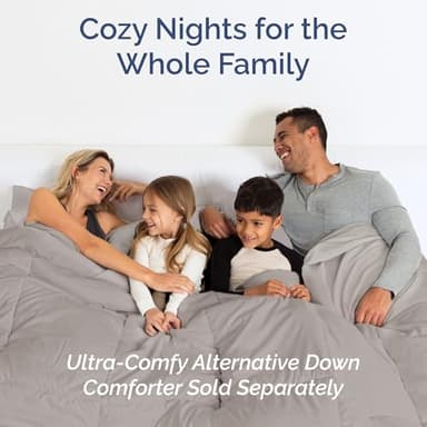 Queen Size 4 Piece Sheet Set - Comfy Breathable & Cooling Bed Sheets Set - Hotel Luxury Bedding for Women, Men, Kids, Teens, Boys & Girls - Deep Pockets, Soft and Wrinkle Free - Oeko-Tex - Light Grey - Image 8