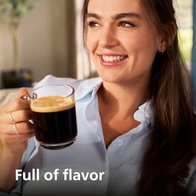 PHILIPS 5500 Series Fully Automatic Espresso Machine - LatteGo Milk System, Integrated Grinder, 20 Hot & Iced Coffee Pre-Sets, Quick Start, SilentBrew, 15-Bar Pressure, Black Chrome (EP5544/94) - Image 8