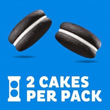 OREO Cakesters Soft Snack Cakes, 3 - 5 Count Packs (15 Total Snack Packs) + Bonus OREO Mini Cookie Snack Pack - Image 5