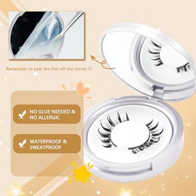 Magnetic Eyelashes With Applicato, Can Be Used Repeatedly, Natural Appearance, No Glue Required, Strong And Lightweight, Magnetic Lashes, Easy To Use - Image 6