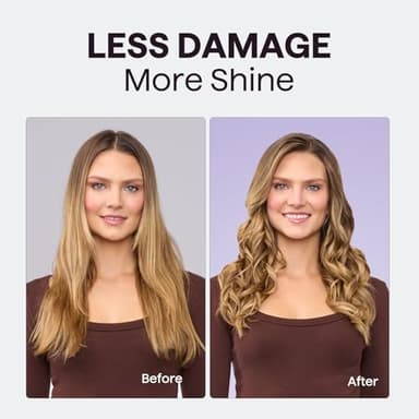 Wavytalk 5 in 1 Curling Wand Set, Multi Curl, Curling Wand Set with Thermal Brush and 4 Interchangeable Ceramic Curling Wand(0.5”-1.25”), Instant Heat Up Wand Curling Iron (Rose Gold) - Image 5