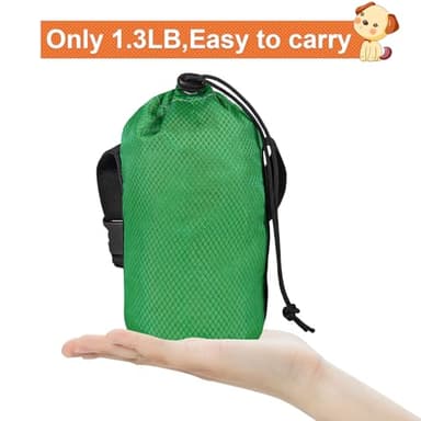 XiaZ Dog Tie Out Cable for Camping, 50ft Portable Overhead Trolley System for Dogs up to 200lbs,Dog Lead for Yard, Camping, Parks, Outdoor Events,5 min Set-up - Image 6