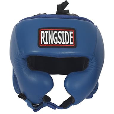Ringside Competition Boxing Headgear, USA Boxing-Approved Leather Headgear with Cheek Protection, Great for MMA, Muay Thai, Kickboxing, and Training, Ideal for Men and Women, Black, Small - Image 9