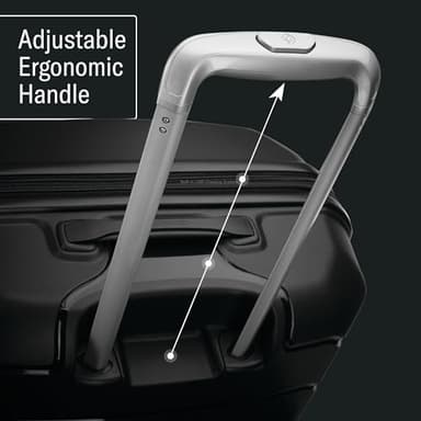 Samsonite Freeform Hardside Carry-On Luggage with Spinner Wheels - Hardshell Suitcase - TSA, Airline-Approved - Expandable Hard Shell, Smooth Rolling Wheels for Lightweight Travel – Black - Image 5