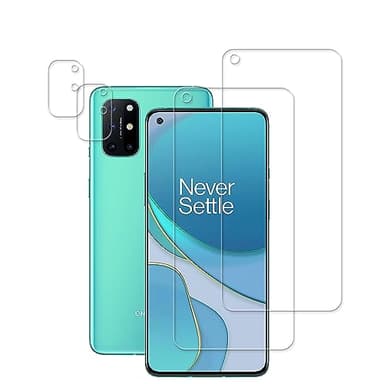 HKKAIS Designed For Oneplus 8T 5G Tempered Glass Screen Protector 2-Pack Camera Lens Protector Film 2-Pack - Image 1