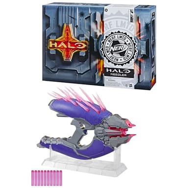 Nerf LMTD Halo Needler Dart-Firing Blaster, Light-Up Needles, 10-Dart Rotating Drum, 10 Elite Darts, Game Card with in-Game Content - Image 10