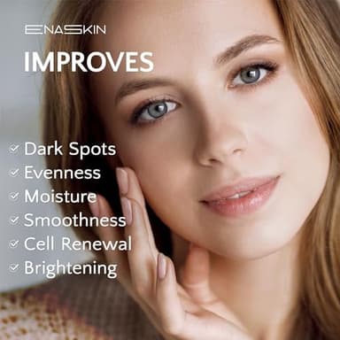 EnaSkin Dark Spot Remover Face & Body Serum: Age Spot Sun Spot Freckles Melasma Brown Spot - Advanced Formula with Niacinamide for Women and Men (1.0 Fl Oz - Image 5
