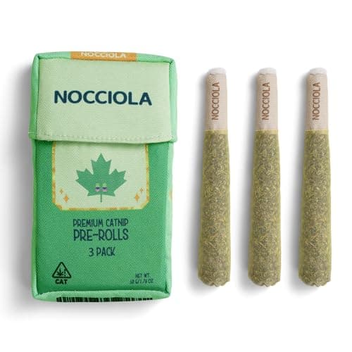 Nocciola 3 Pack Catnip Toys for Cats, Funny Cat Toys Filled with 100% Pure Organic Catnip, Safe Kitten Teething Chew and Kicker Toys, Stress Relieving Fun for Indoor Cats - Image 1