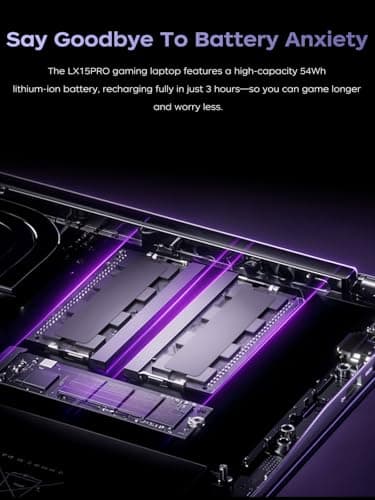 MALLRACE Laptop Computer,15.6'' FHD Display Laptop with AMD Ryzen 7 5825U Processor(8C/16T,Up to 4.5Hz), 16GB DDR4x2 512GB SSD Notebook Computer with Numeric Keyboard, WIFI6 - Image 4