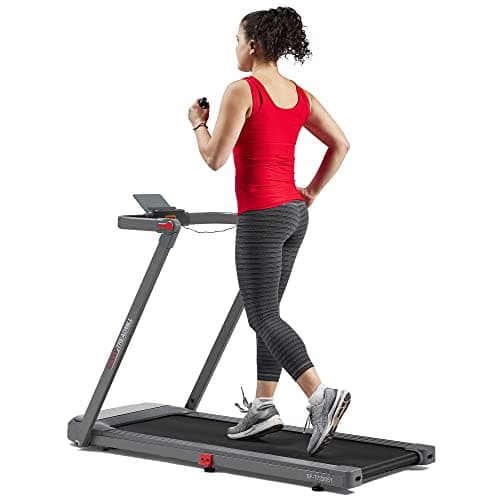 Sunny Health & Fitness HELIUS LITE Premium Dual Mode Walking/Running Treadmill with Advanced Brushless Technology & Exclusive SunnyFit App Enhanced Bluetooth Connectivity - Image 1