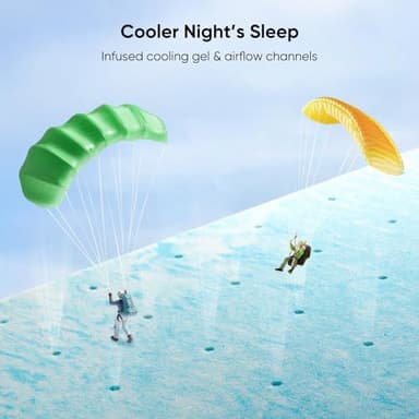 Marsail 3-inch Twin XL Memory Foam Mattress Topper, Gel Infused Cooling, Soft for Sleeper Sofa, RV, Camper, CertiPUR-US Certified - Image 4