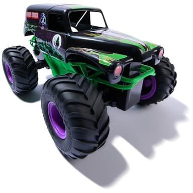Monster Jam, Official Smash & Bash Grave Digger Remote Control Indoor & Outdoor Vehicle, 1:15 Scale Repairable Monster Truck, Kids Toys for Boy and Girls Ages 4 and up - Image 3