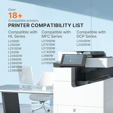 E-Z Ink Compatible TN660 Toner Cartridge Replacement for Brother TN-660 TN660 TN630 High Yield to Use with HL-L2380DW HL-L2320D HL-L2340DW DCP-L2540DW MFC-L2700DW MFC-L2720DW Printer (Black, 2 Pack) - Image 4