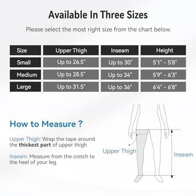 FIT KING Air Compression Recovery System,Dynamic Pressure for Circulation Improvement and Fast Recovery,Sequential Massage Boots for Athletes (Medium) - Image 6