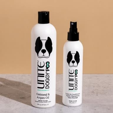 UNITE Hair - Doggy 'Poo Detangler - Weightless Leave-in Conditioner That Instantly Detangles and Adds Shine to Your Dog's Coat - Safe for All Pet Types, 8 Fl Oz - Image 3