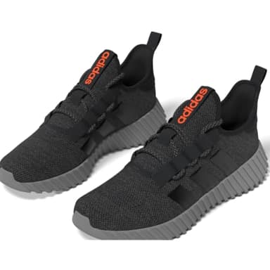 adidas Men's Kaptir 3.0 Sneaker, Carbon/Black/Impact Orange, 13 - Image 5