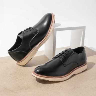 Bruno Marc Men's Crossflex Casual Dress Shoes Business Formal Oxfords Sneaker,Size 11,Black,SBOX2417M - Image 8