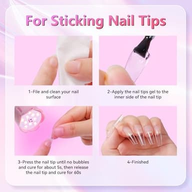 Makartt UV LED Nail Lamp - Mini UV Light for Gel Nails Polish Fast Curing Goosenecks Lamp 30W Rechargeable LED Nail Light Nail Dryer with 4 Timers & Auto Sensor for Salon Home DIY Use - Image 5