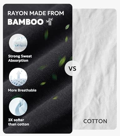 DAVID ARCHY Men's Briefs Rayon Made From Bamboo Underwear Pouch Breathable Super Soft Comfort Briefs Lightweight No Fly 7 Pack - Image 2