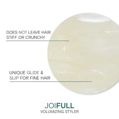 Joico JoiFULL Volumizing Styler | For Fine, Thin Hair | Add Instant Body | Long-Lasting Volume & Texture | Protect Against Pollution | With Rice Protein & Bamboo Extract | 3.38 Fl Oz - Image 4