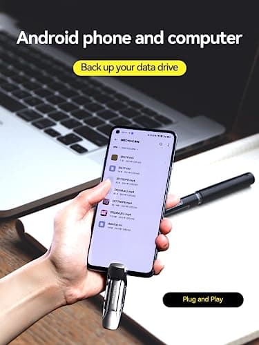 MOVE SPEED 1TB Solid State Flash Drive 570MB/s High Speed Type C + USB 3.2 Drive Dual Port, Thumb Drive Compatible with iPhone 15, 16,17 Series/Android Phone/MacBook/Audio/Smart TV - Image 4