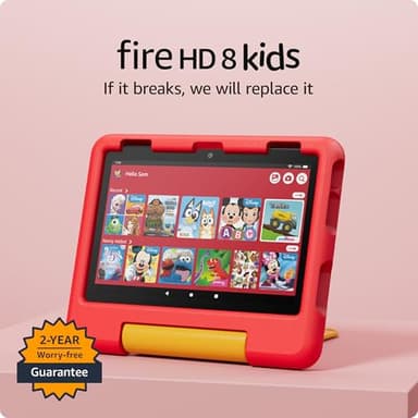 Amazon Fire HD 8 Kids tablet (newest model), ages 3-7. With bright 8" HD screen. Includes ad-free and exclusive content, parental controls and 13-hr battery, 32GB, Disney Pixar Cars - Image 7