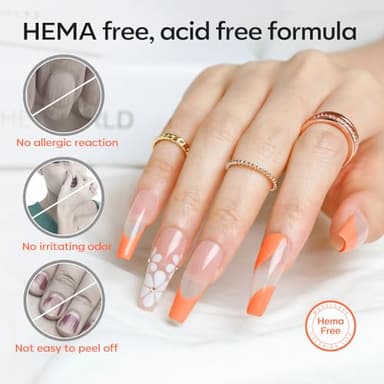 modelones Nail Dehydrator, 30 ml Nail Prep Dehydrator for Press Ons/Acrylic Nails/Gel Polish, Acid Free Natural Prep Dehydrate Acrylic Supplies - Image 5