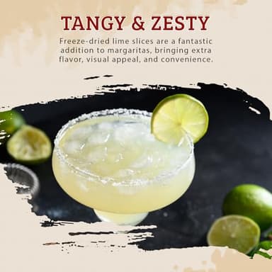 52USA Freeze Dried Lime – 3oz – Naturally Preserved, Intense Flavor, Perfect for Cooking, Drinks, and Snacks – No Added Sugar or Preservatives - Image 7