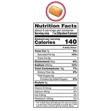 COMBOS Cheese Snacks - Pepperoni Pizza Pretzel Baked Snack Packs, Cheese Crackers Snacks, 6.3-Ounce Bag Bulk Box (Pack of 12) - Image 2